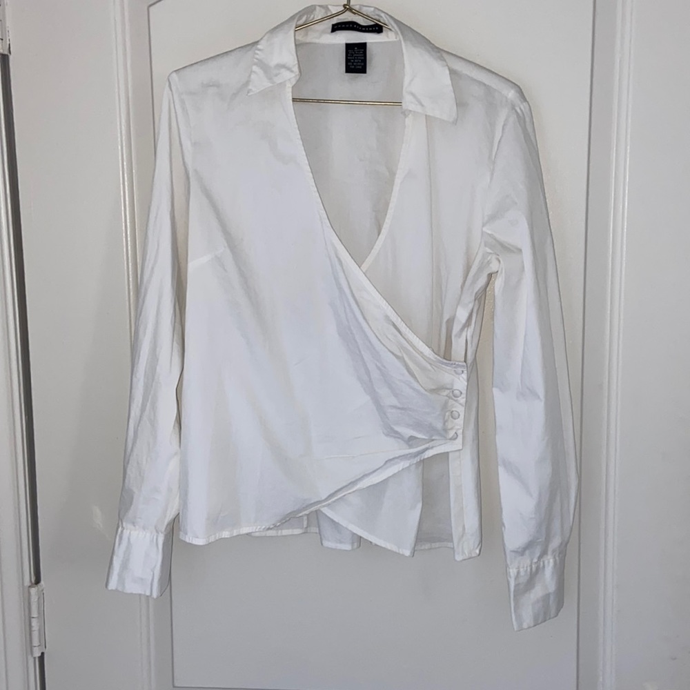 White Grace Elements Blouse
